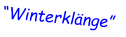“Winterklänge”